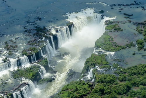Cataratas do Iguaçu, no Parque Nacional do Iguaçu, Paraná