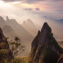 Serra dos Órgãos, na Serra do Mar, Rio de Janeiro